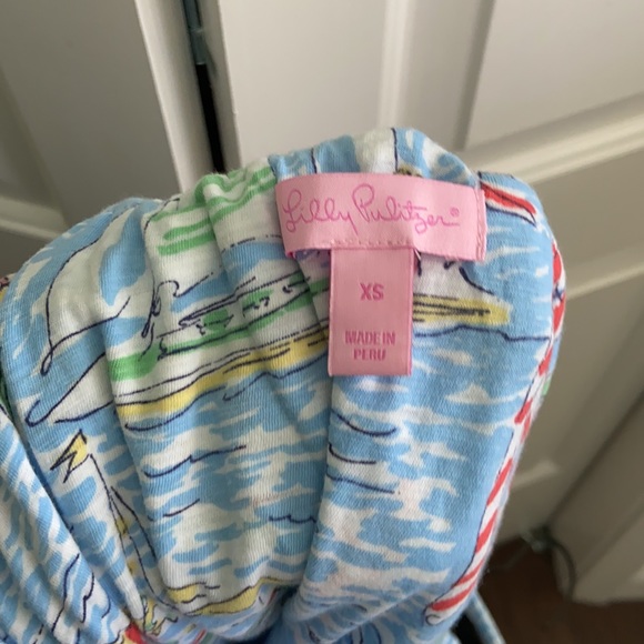 Lilly Pulitzer Get Nauti Spaghetti Strap Dress - Picture 4 of 4